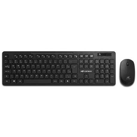 Teclado e mouse sem fio c3